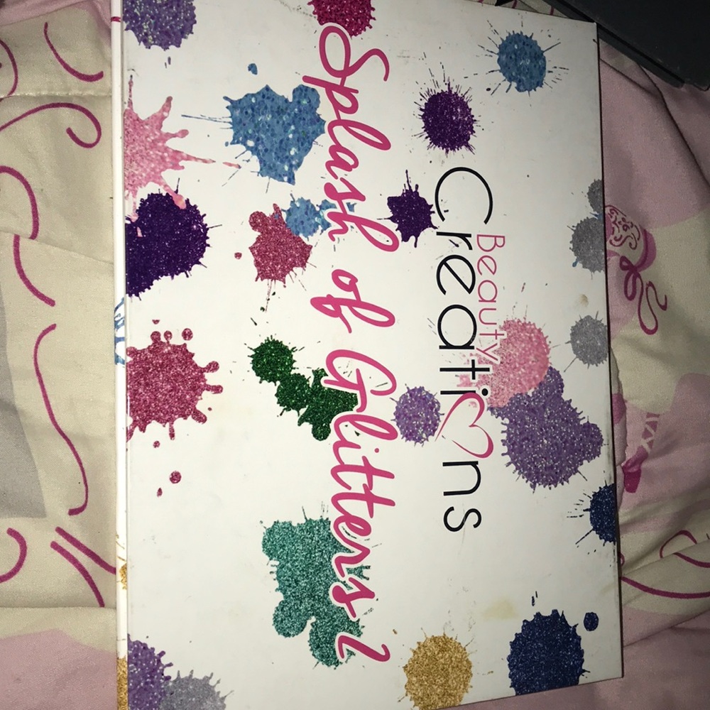 Beauty creations Splash of glitters 2 palette